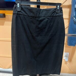 Classic Black Pencil Skirt